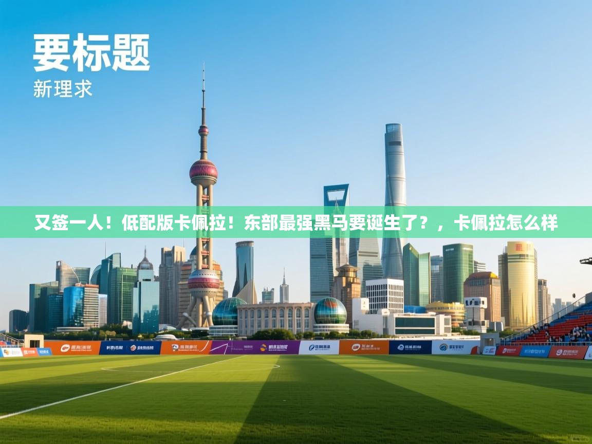 开云体育修改登录密码-又签一人!低配版卡佩拉!东部最强黑马要诞生了?,卡佩拉怎么样 第2张